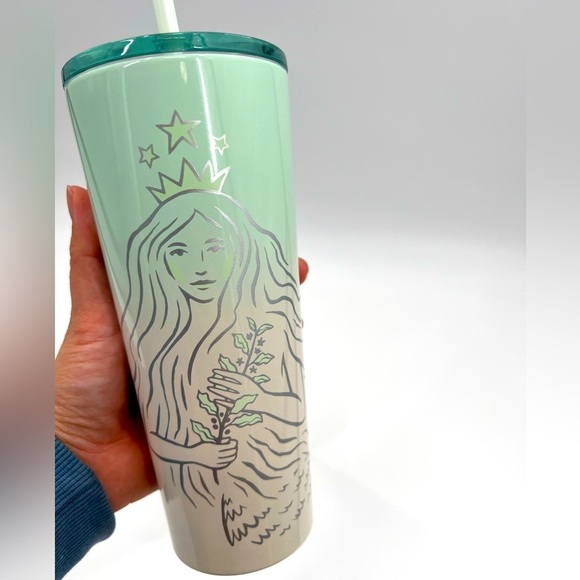 Starbucks Other - New Starbucks Europe 50th Anniversary Green Siren Limited 16oz Cup Stainless
